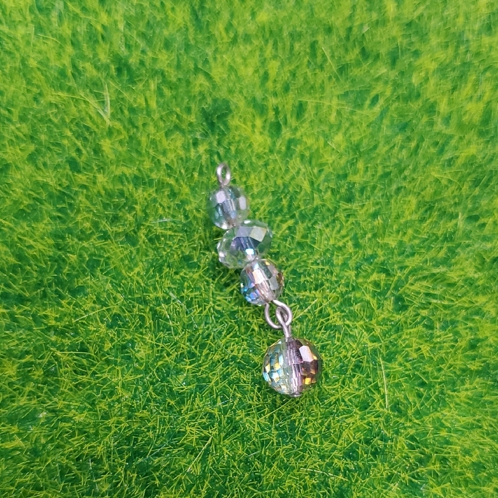 Faceted Crystal Dangle Light Catcher Elegance P312 - image 2